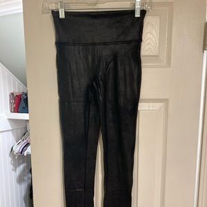 SPANX leather leggings